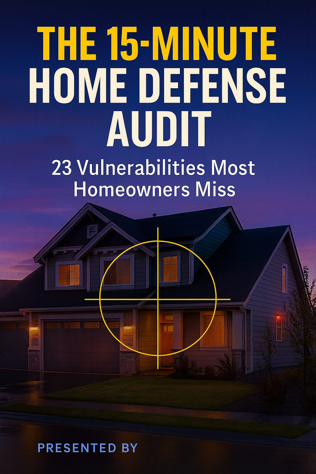 The 15-Minute Home Defense Audit: 23 Vulnerabilities Most Homeowners Miss