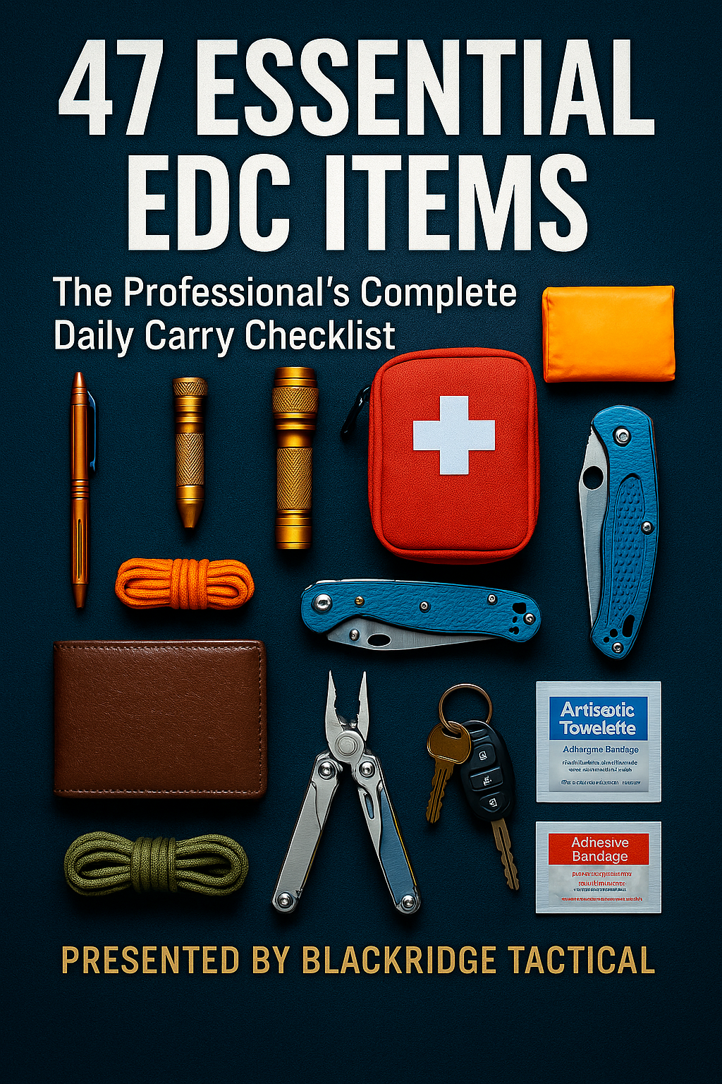 47 Essential EDC Items: The Professional's Complete Daily Carry Checklist