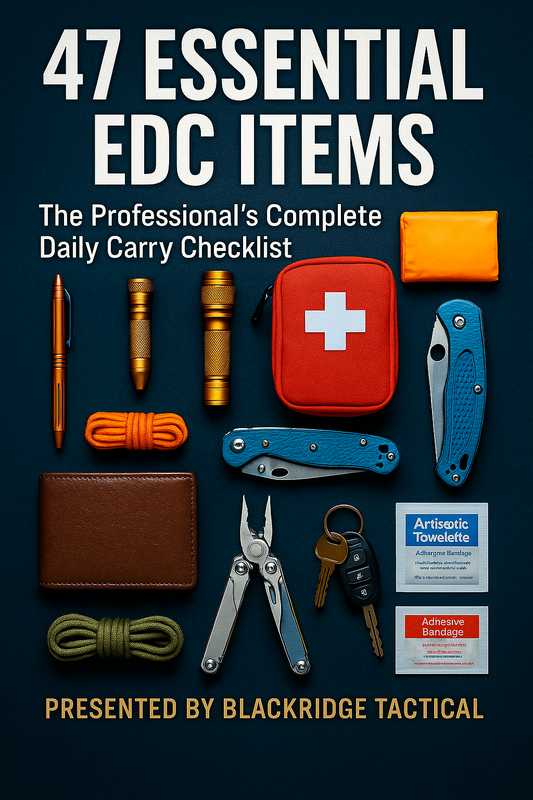 47 Essential EDC Items: The Professional's Complete Daily Carry Checklist
